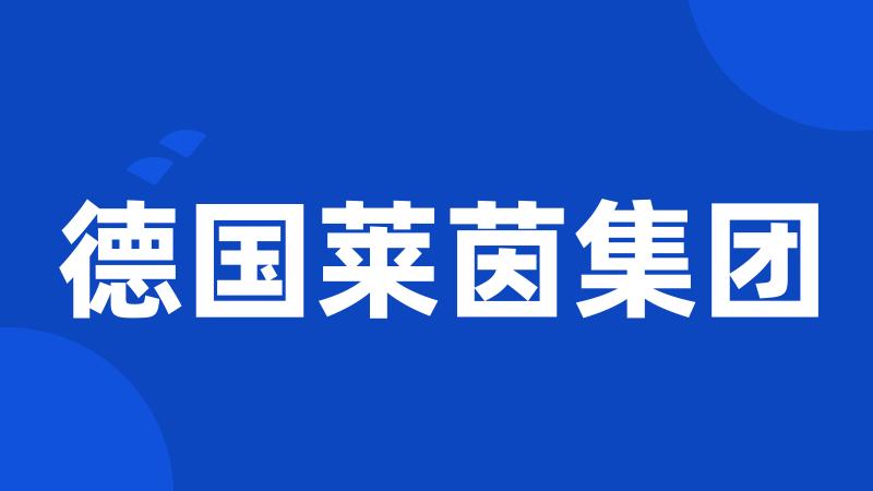 德国莱茵集团