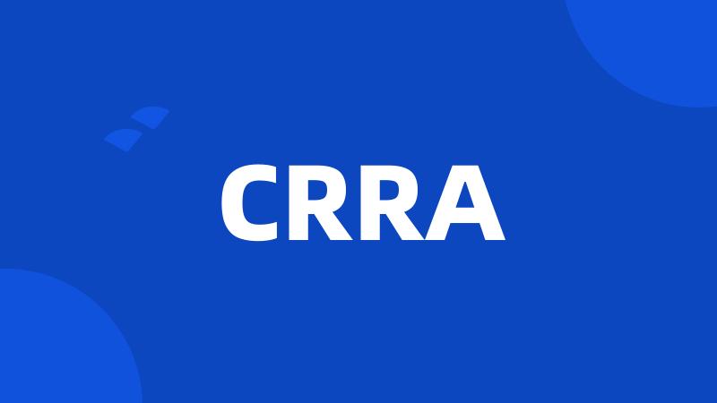 CRRA