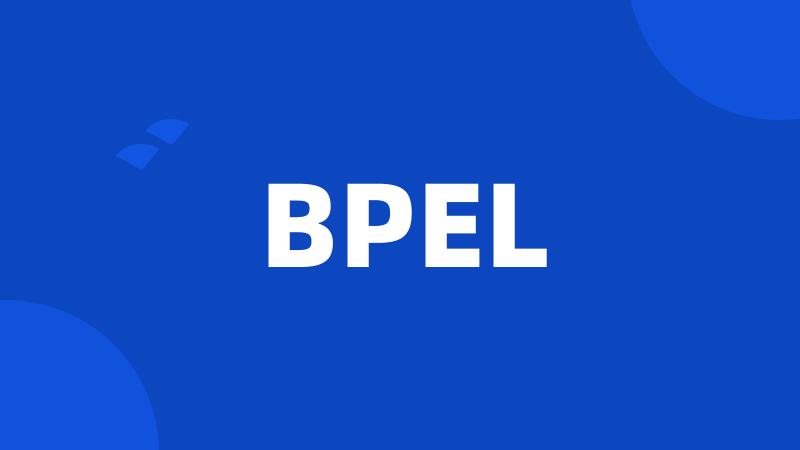 BPEL