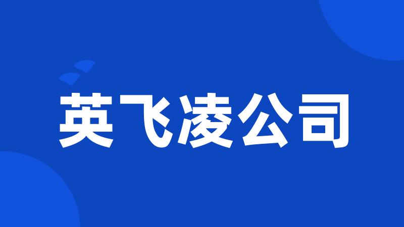 英飞凌公司