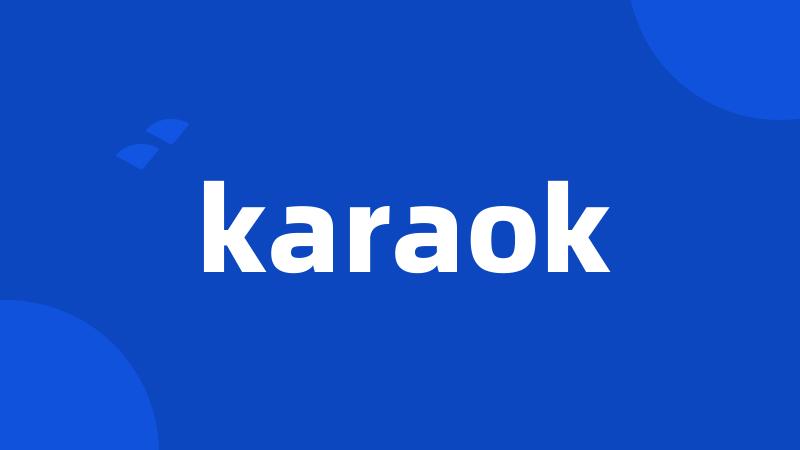 karaok