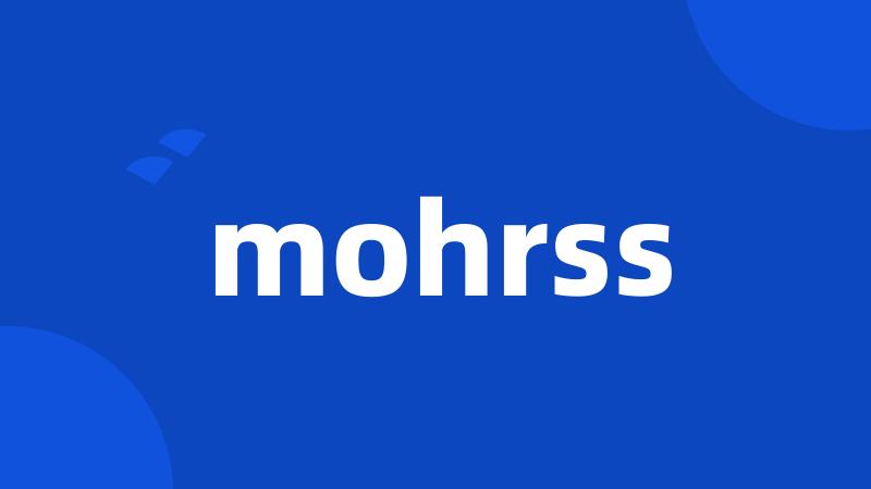 mohrss