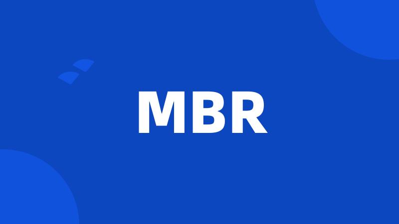 MBR