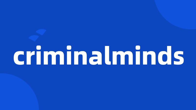 criminalminds