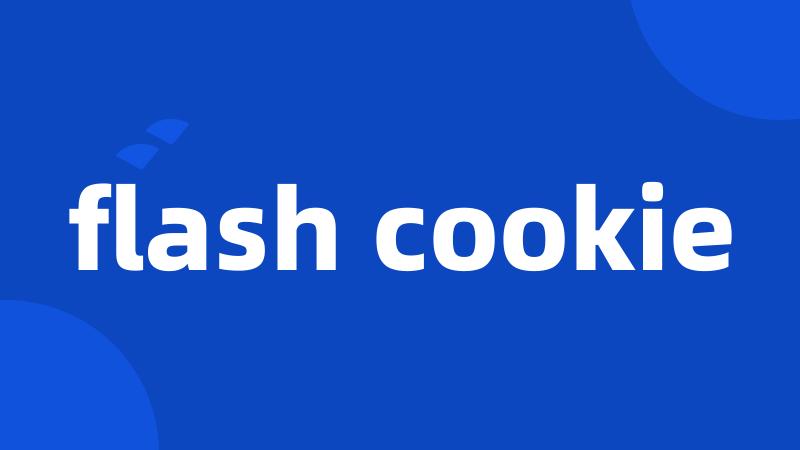 flash cookie