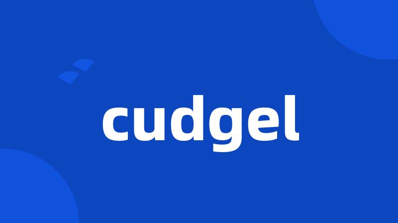 cudgel