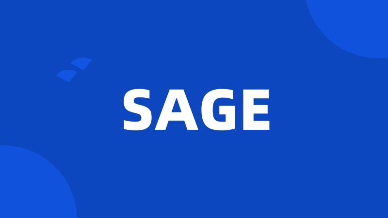 SAGE