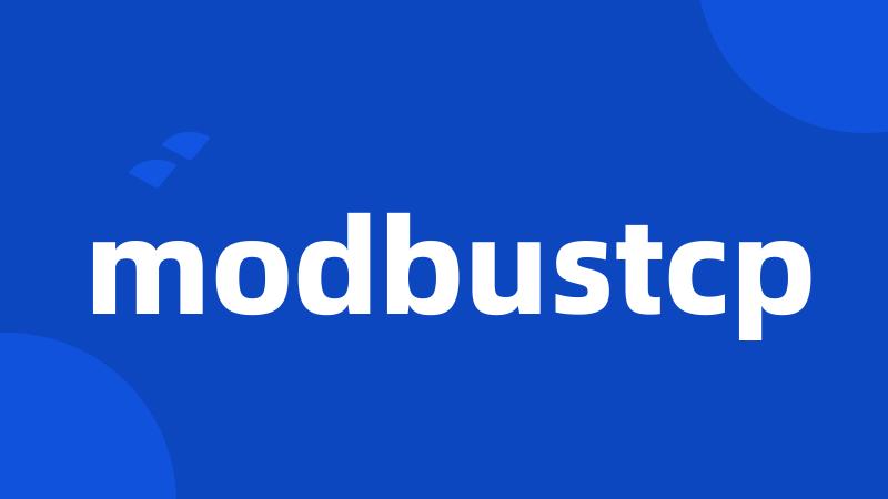 modbustcp