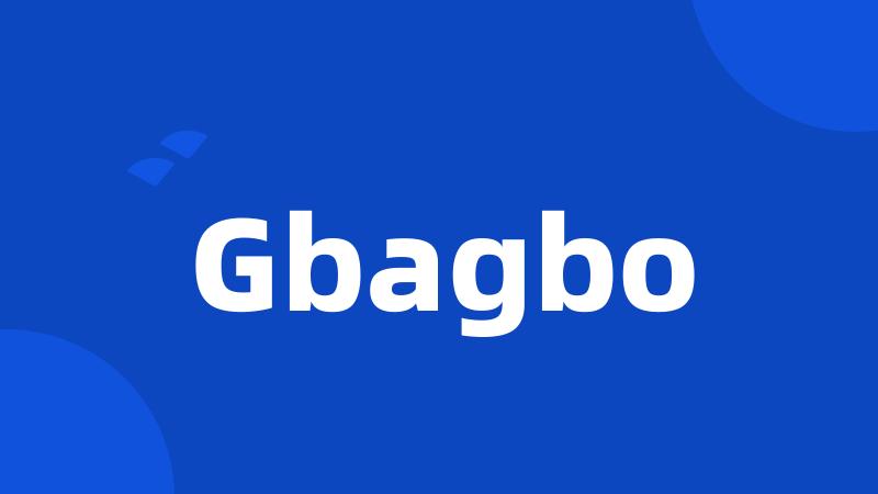 Gbagbo