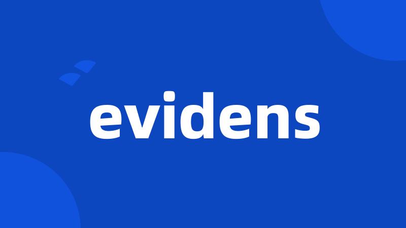 evidens