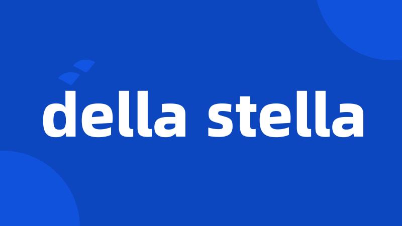della stella