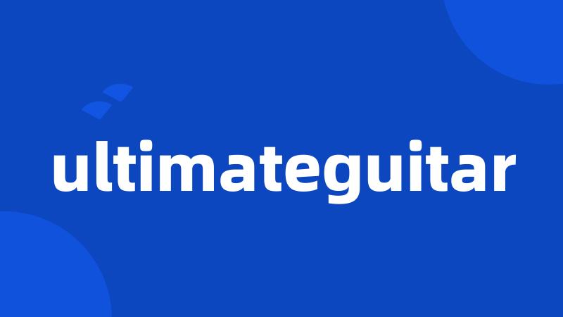 ultimateguitar