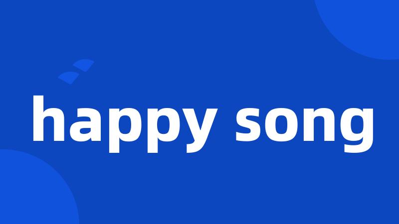 happy song