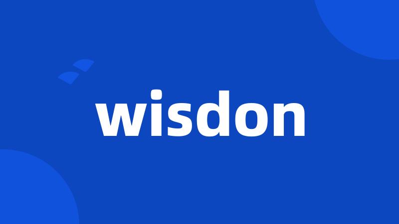 wisdon