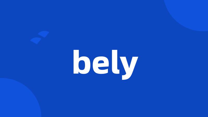 bely