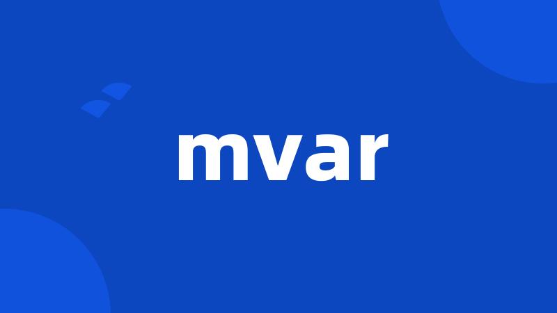 mvar