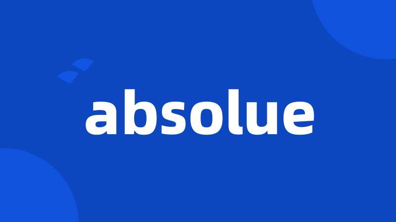 absolue