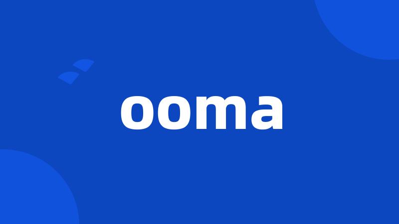 ooma