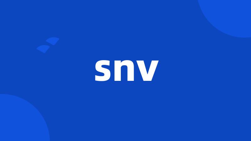 snv