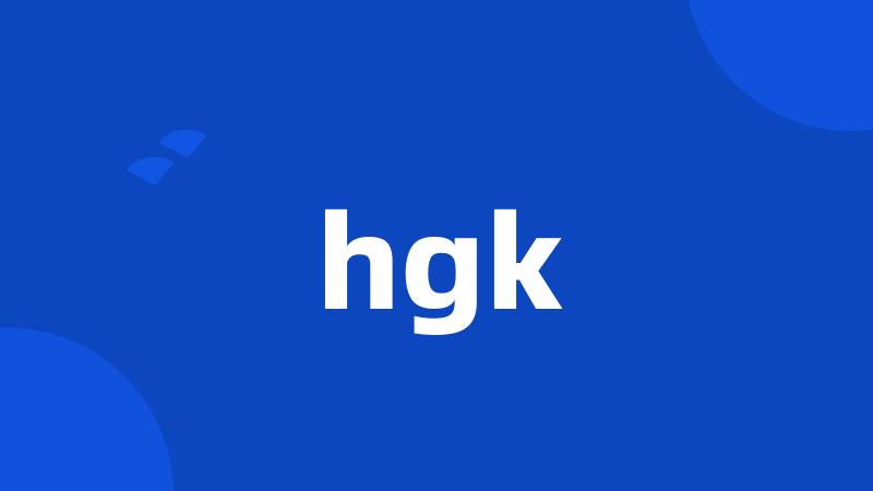 hgk