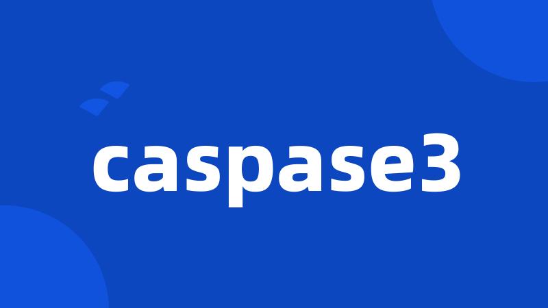 caspase3