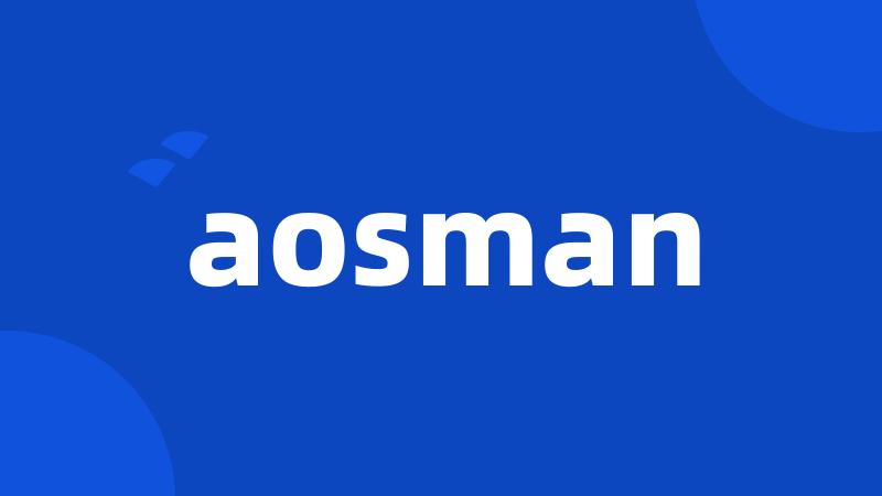 aosman