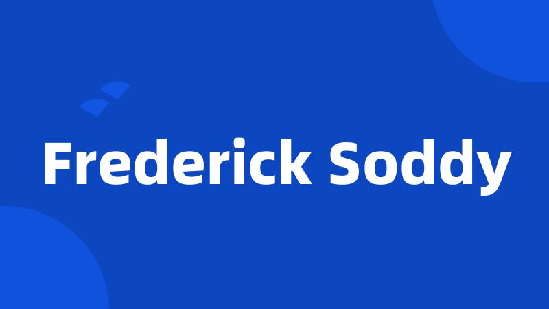 Frederick Soddy