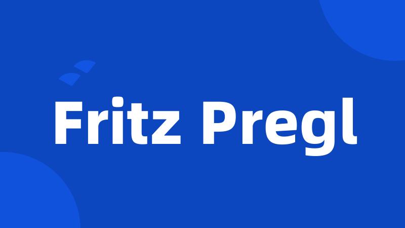 Fritz Pregl