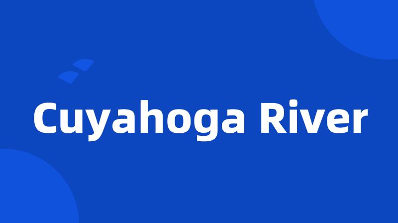 Cuyahoga River
