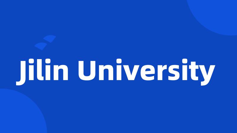 Jilin University