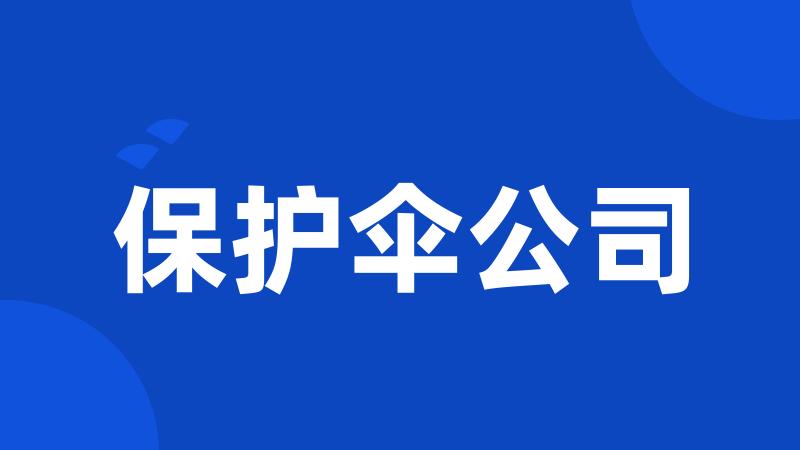 保护伞公司