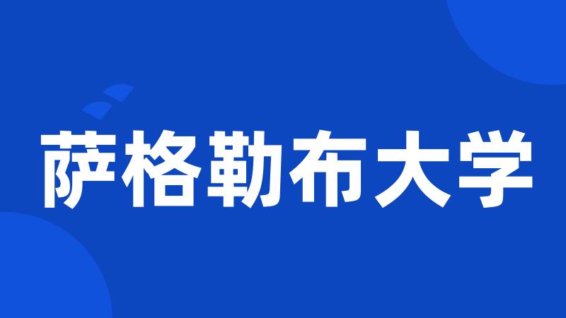 萨格勒布大学