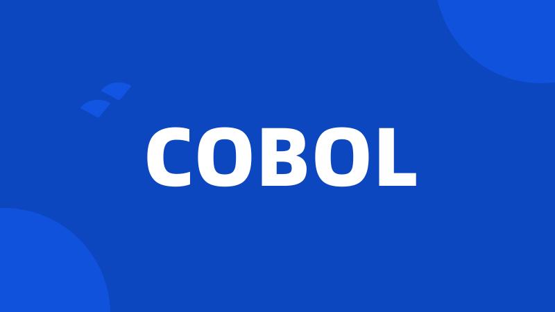 COBOL