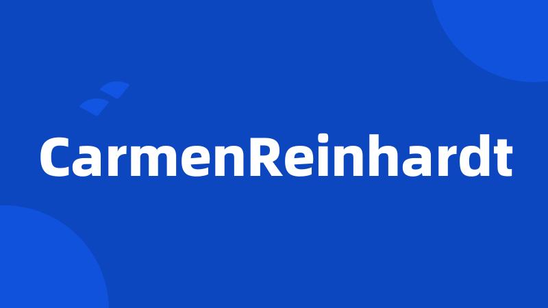 CarmenReinhardt