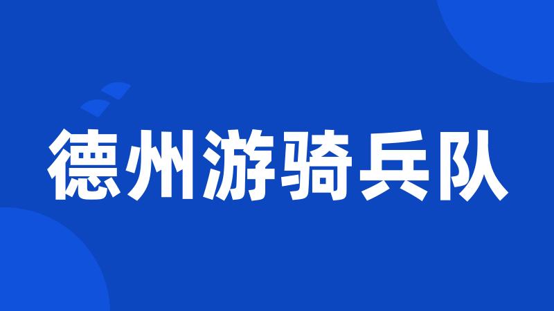 德州游骑兵队