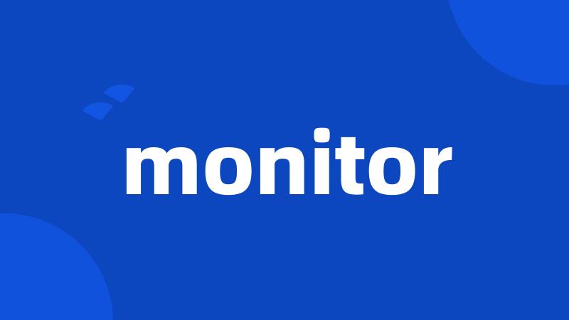 monitor