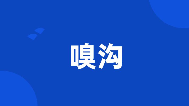 嗅沟