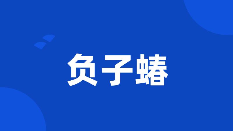 负子蝽