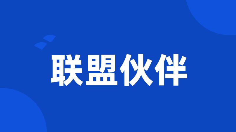 联盟伙伴