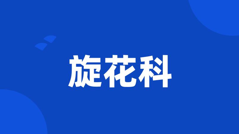 旋花科