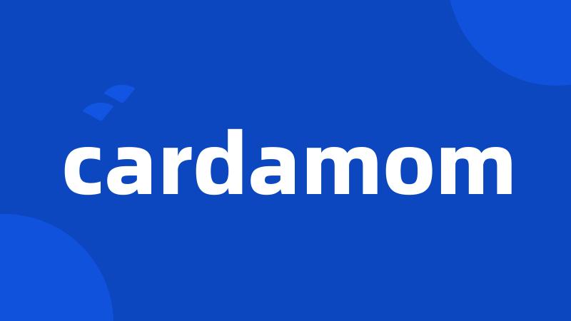 cardamom