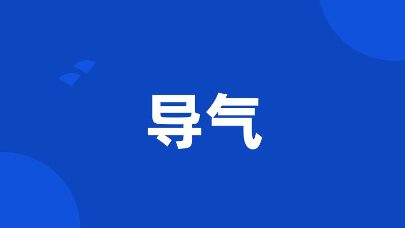 导气