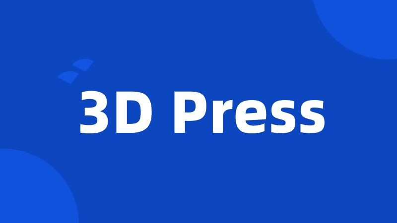 3D Press