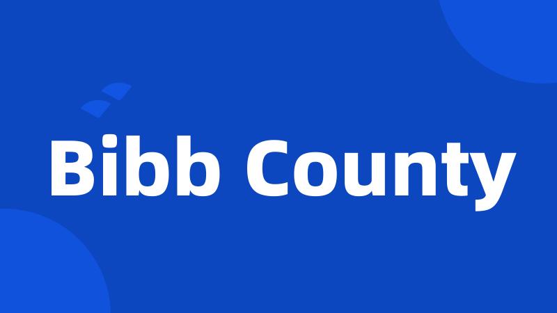 Bibb County
