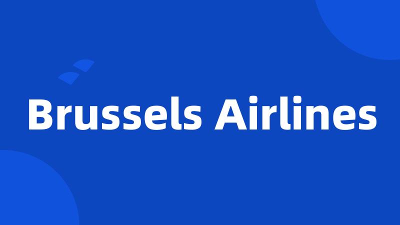 Brussels Airlines