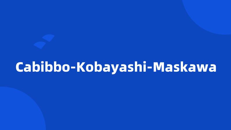 Cabibbo-Kobayashi-Maskawa