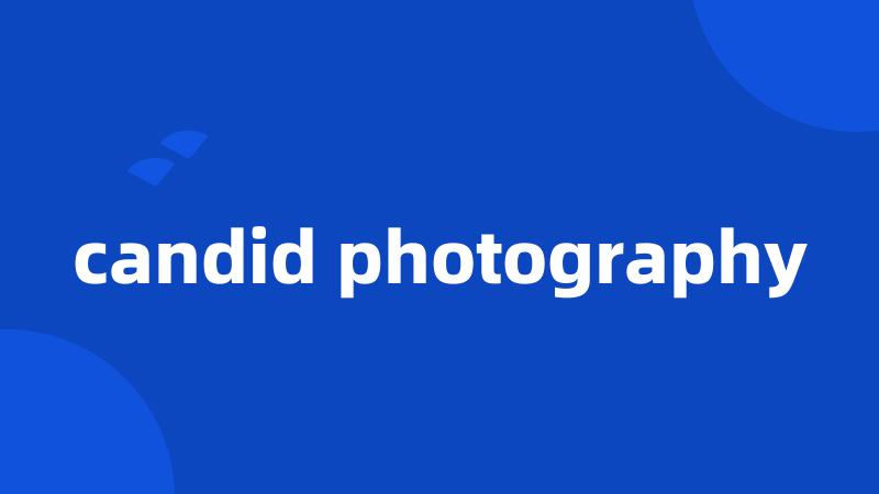 candid photography