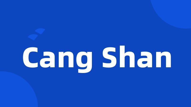 Cang Shan