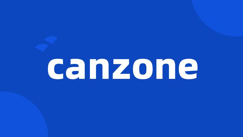 canzone