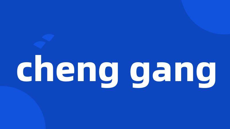 cheng gang
